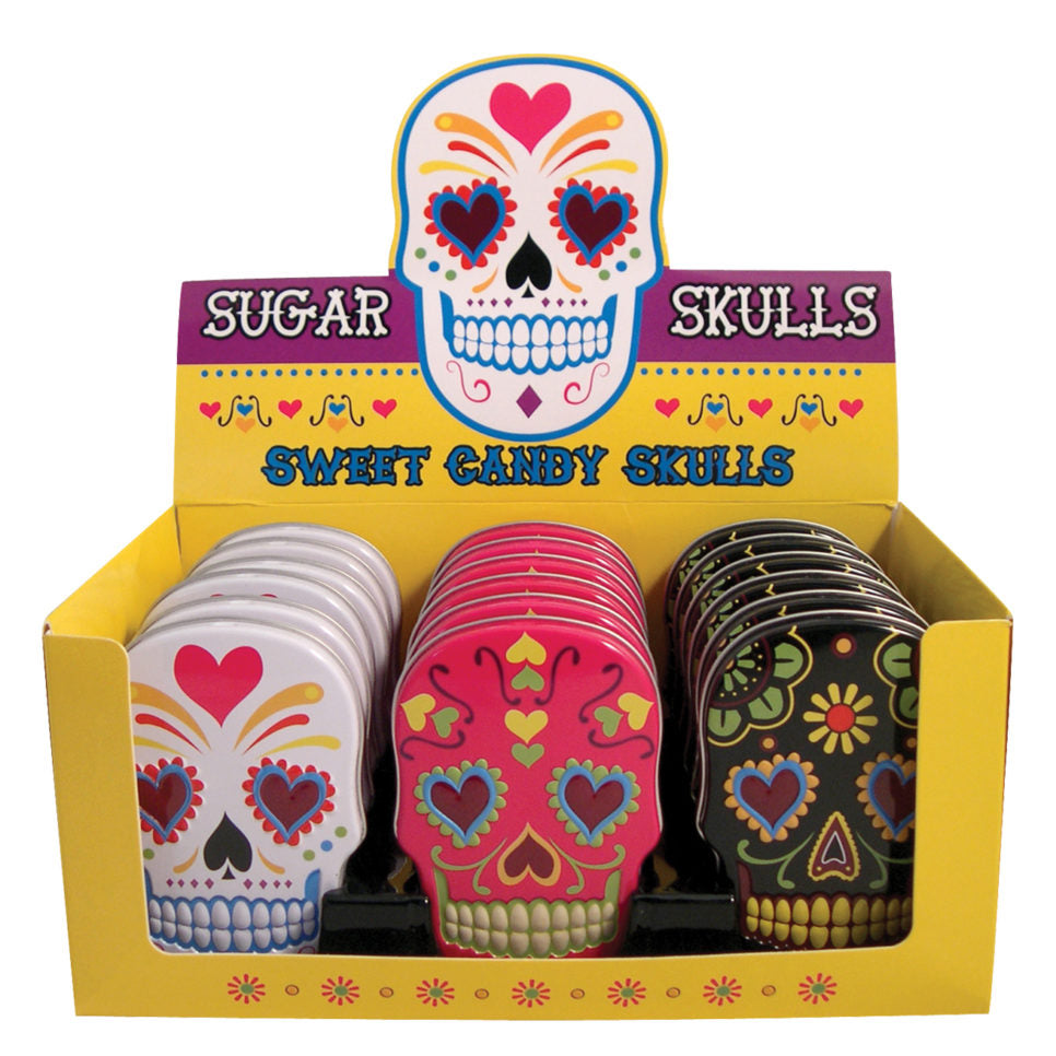 Colourful Halloween Sugar Skull candies at Urban Fare Catering