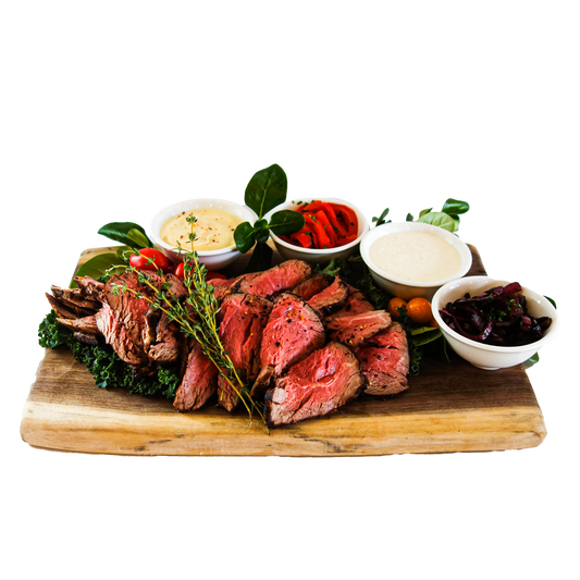 Hearty Beef Tenderloin Platter