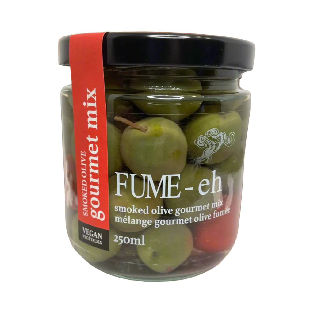 FUME-eh Grourmet | Smoked Olives Gourmet Mix
