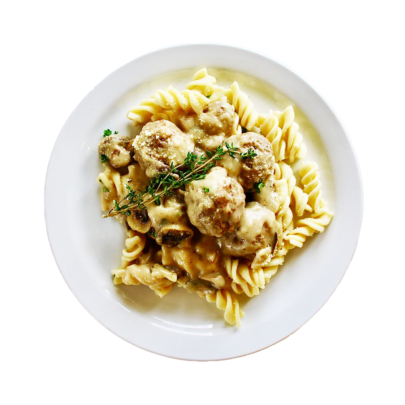 My Mother's Meatball Stroganoff - Frozen