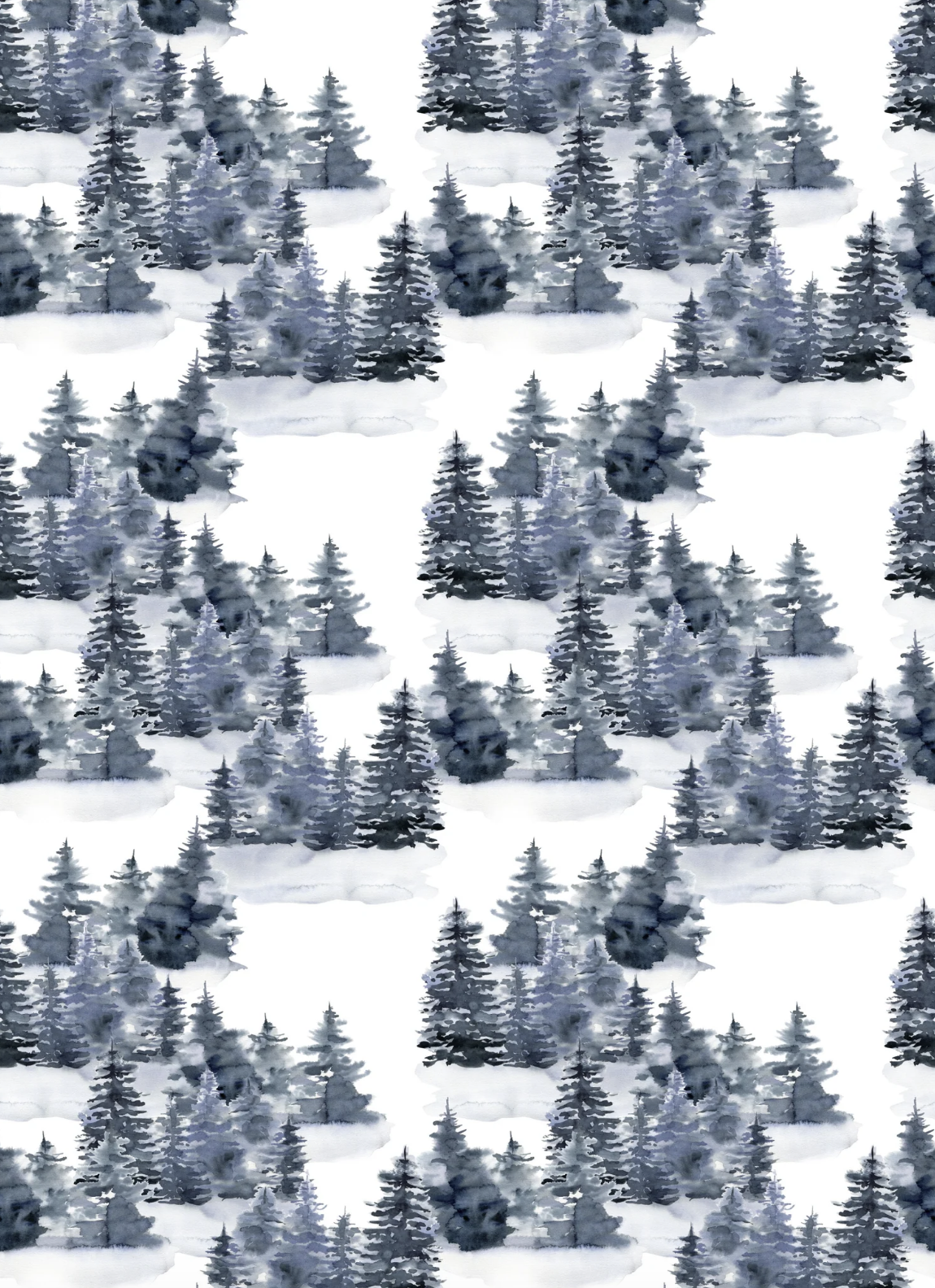 Maison Lorrain | Snowy Trees Tea Towel