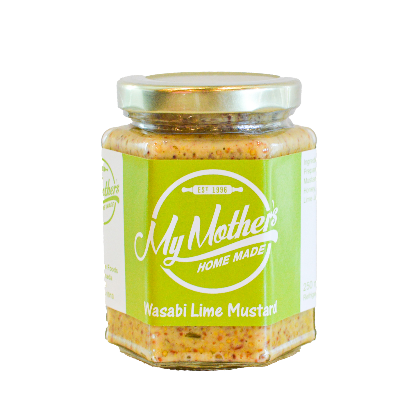 My Mother's Wasabi Lime Mustard