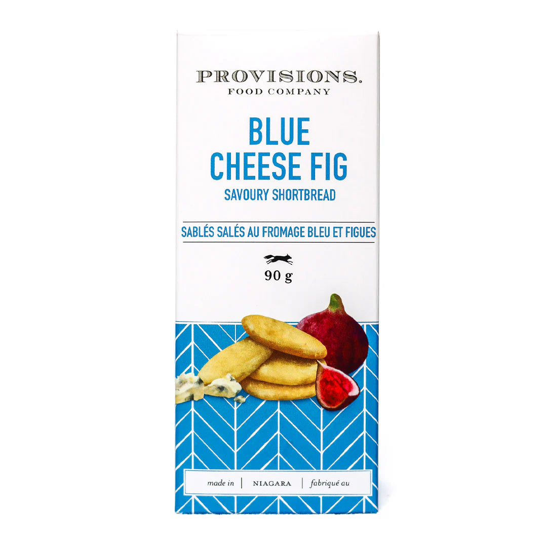 Provisions Food Company | Blue Cheese & Fig Savoury Shortbreads
