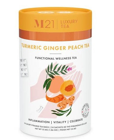 M21 | Turmeric Ginger Peach Tea