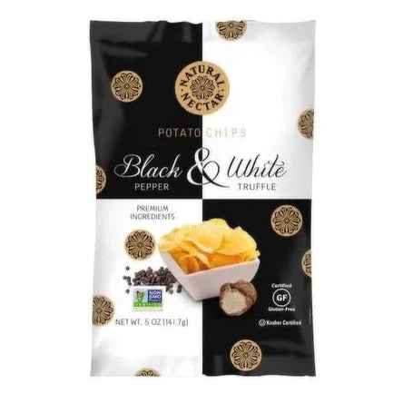 Natural Nectar | Black Pepper and White Truffle Potato Chips