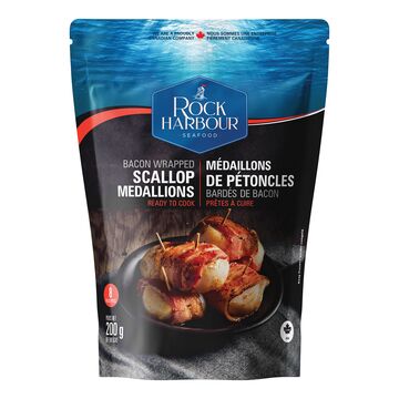 Rock Harbour | Bacon Wrapped Scallops