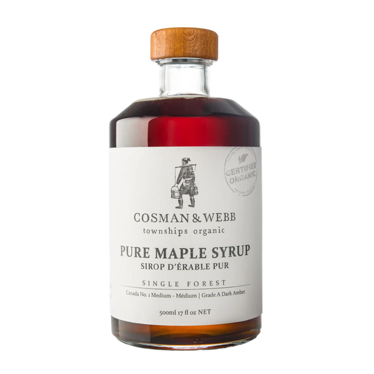 Cosman & Webb | Organic Pure Maple Syrup