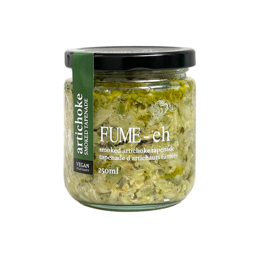 FUME-eh Gourmet | Smoked Artichoke Tapenade
