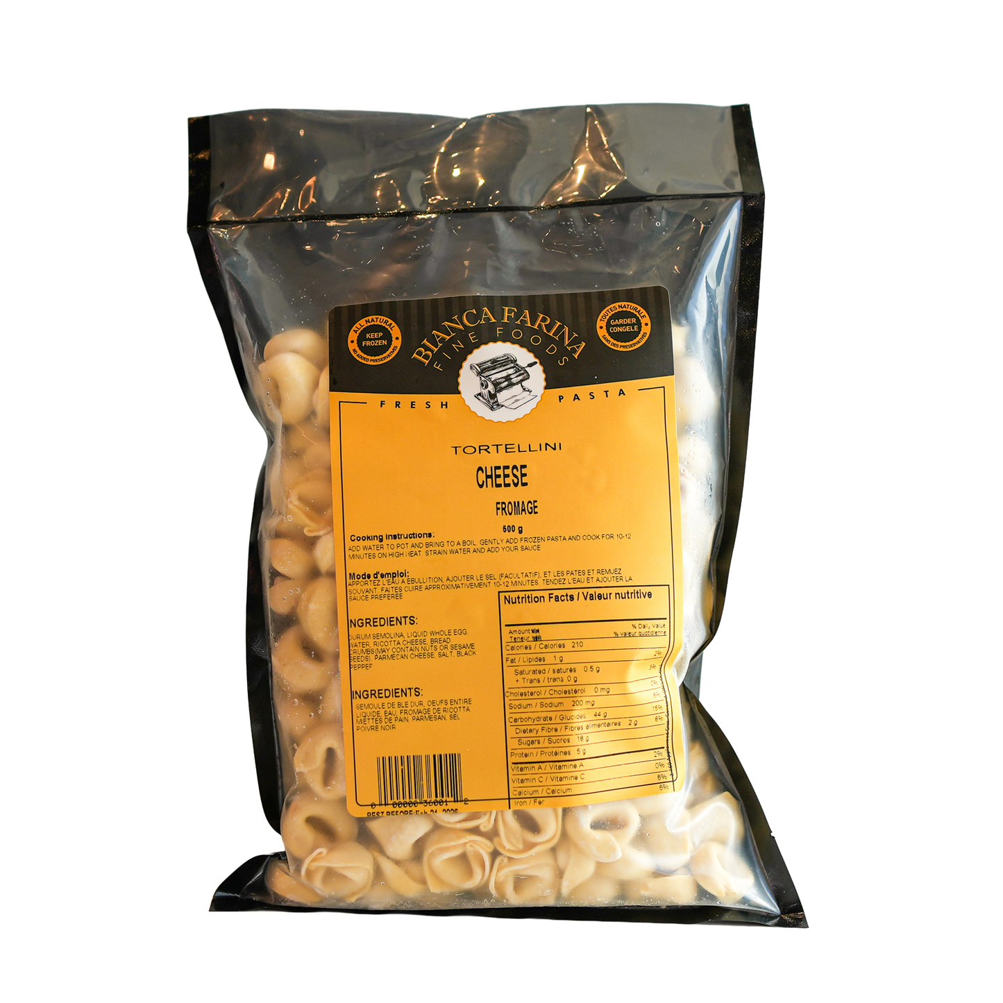 Bianca Farina Fine Foods | Cheese Tortellini Pasta