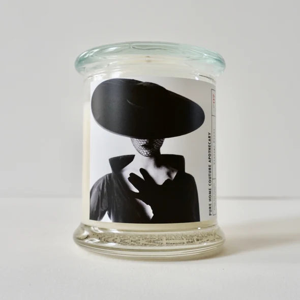 Pure Home Couture Apothecary Couture Candle-Hat-Vintage Peony