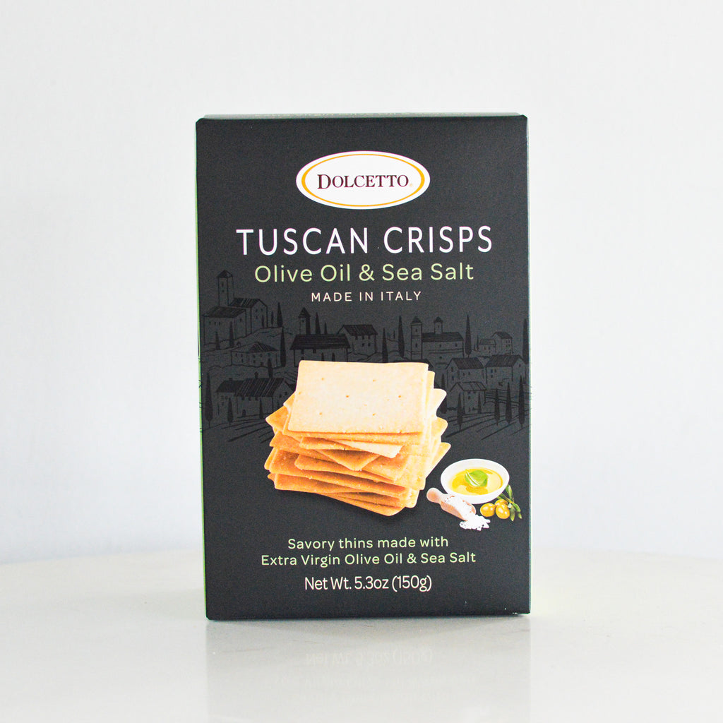 Dolcetto Tuscan Crisps - Olive Oil & Sea Salt