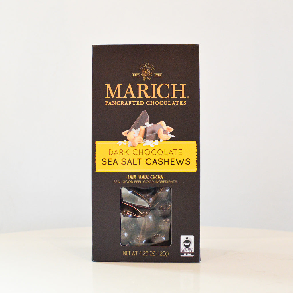 Marich Dark Chocolate Sea Salt Cashews