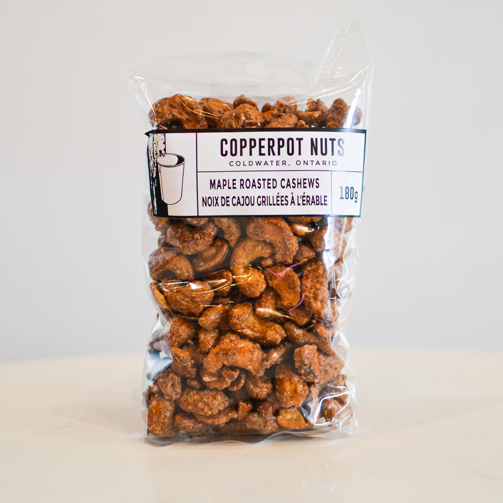 Copperpot Nuts - Maple Roasted Cashews
