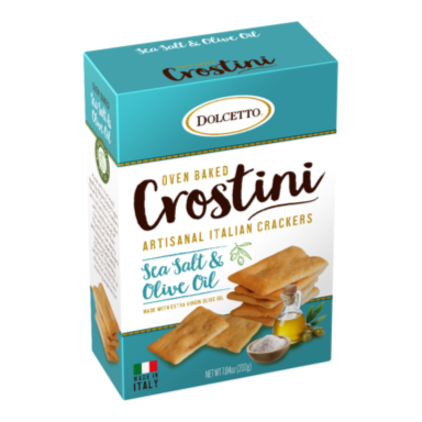 Dolcetto | Crostini Crackers - Sea Salt & Olive Oil