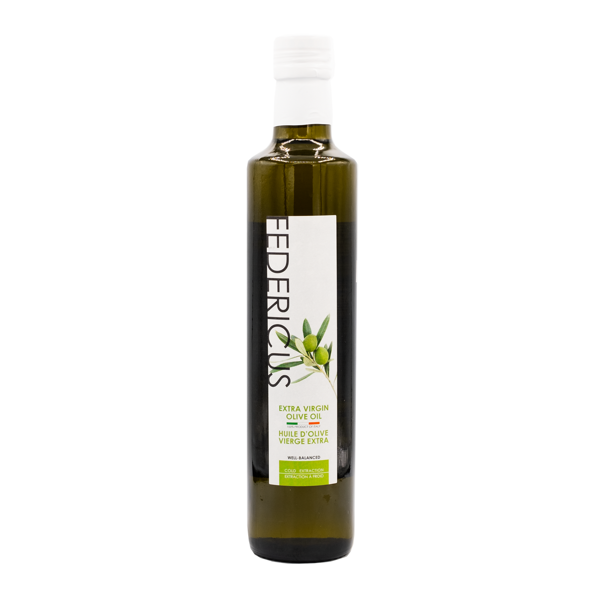 Federicus Italian Extra Virgin Olive Oil bottle