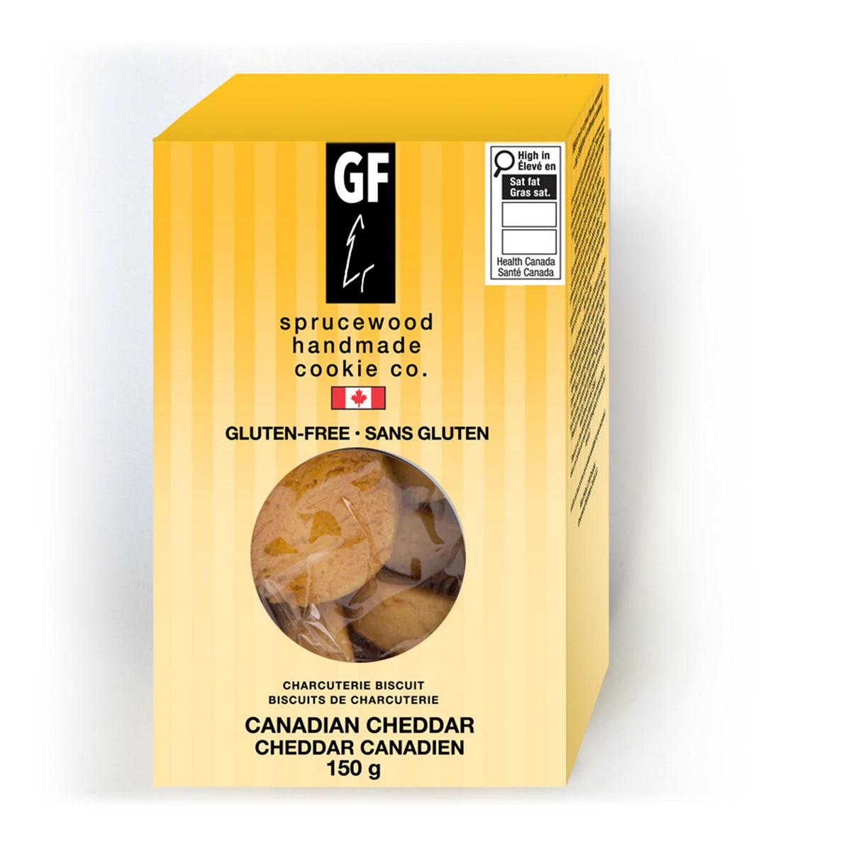 Delicate, buttery gluten-free shortbread from Sprucewood Handmade Cookie Co., handcrafted in small batches with simple, flavourful ingredients.