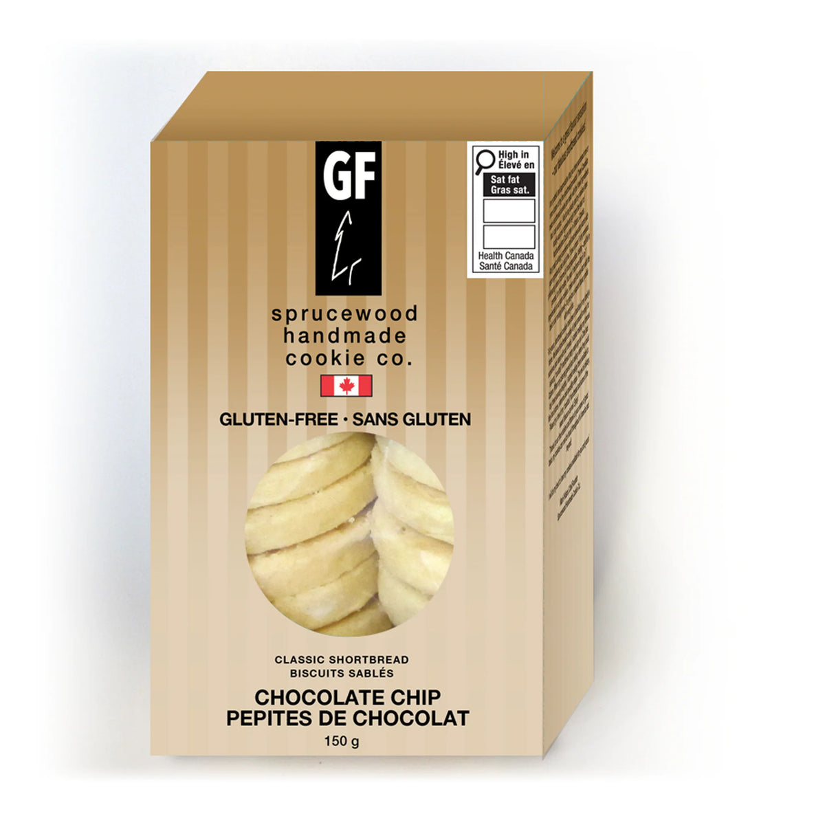 Delicate, buttery gluten-free shortbread from Sprucewood Handmade Cookie Co., handcrafted in small batches with simple, flavourful ingredients.