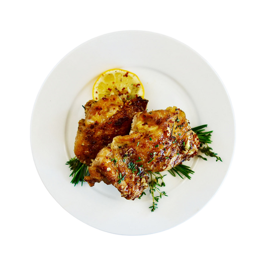 Lemon Mustard Chicken Thighs