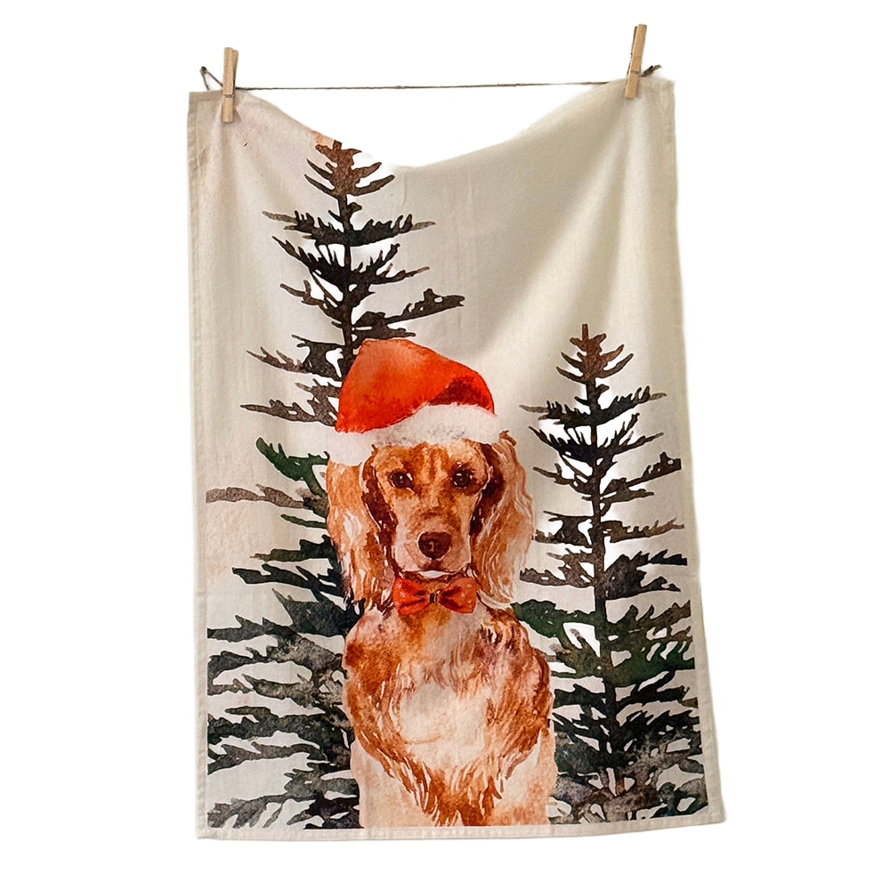 Mahogany | Dog Tea Towel