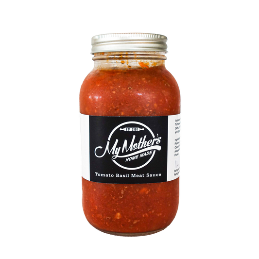 My Mother's Tomato Basil Meat Sauce - 1L