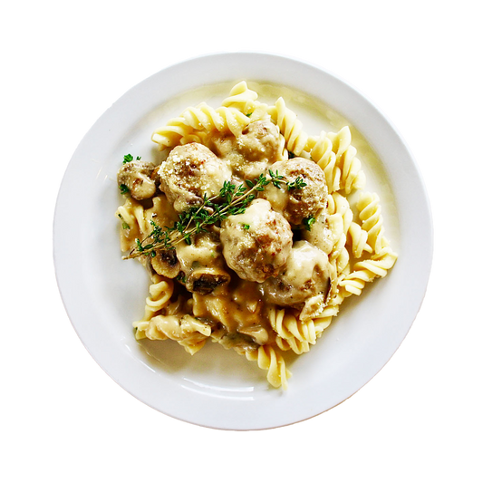 My Mother's Meatball Stroganoff - Frozen
