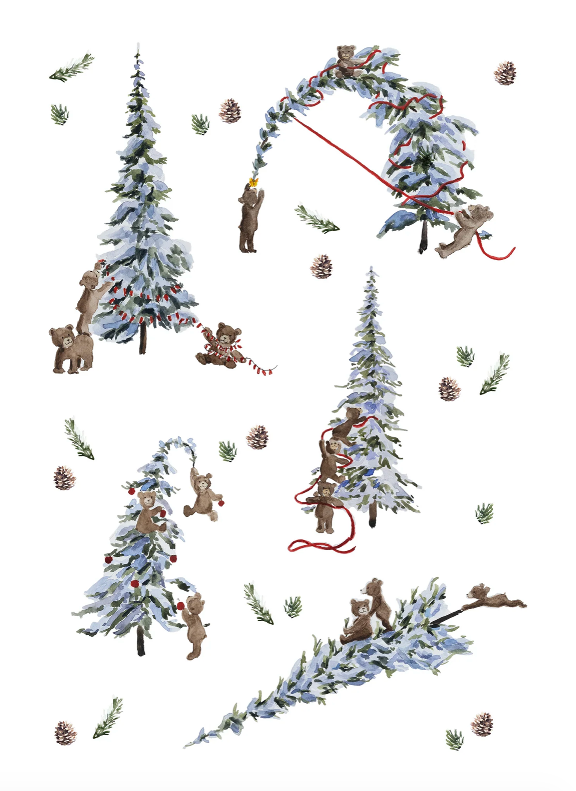 Maison Lorrain | The Teddy Bears Tea Towel