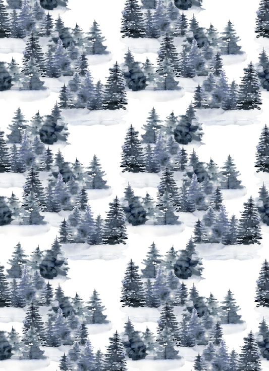 Maison Lorrain | Snowy Trees Tea Towel