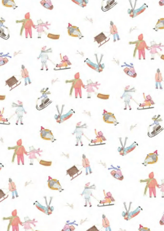 Maison Lorrain | Sled Tea Towel