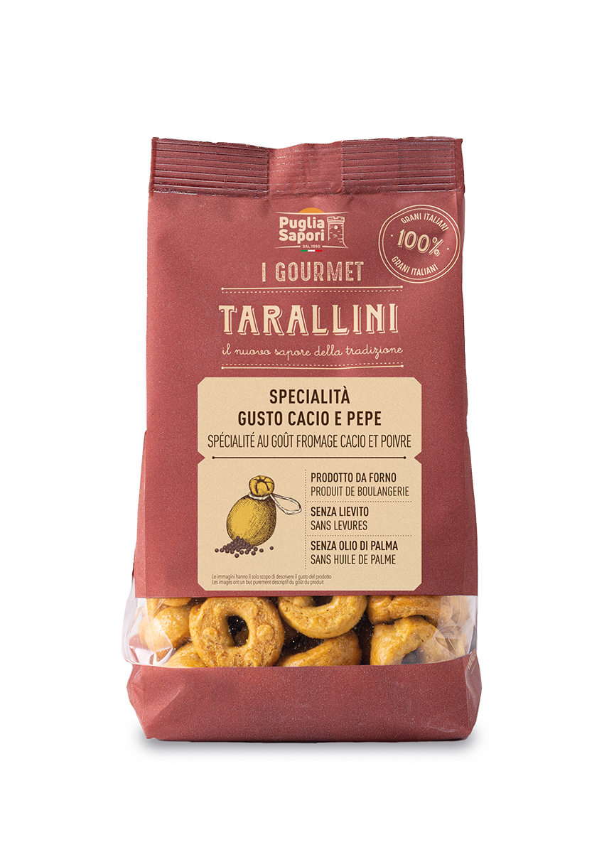 Puglia Sapori Gourmet Tarallini Italian crackers