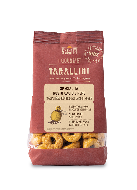 Puglia Sapori Gourmet Tarallini Italian crackers