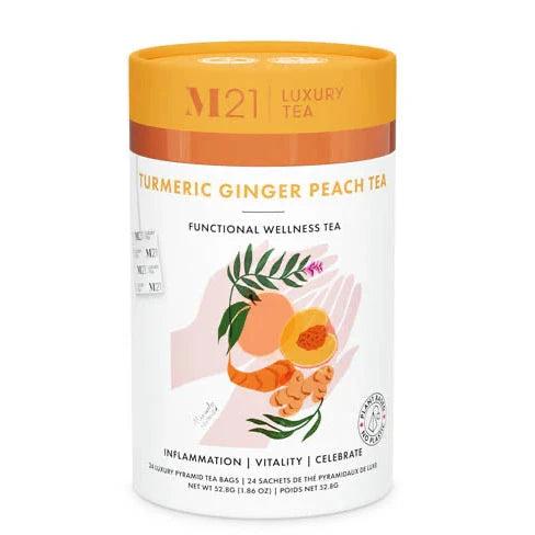 M21 | Turmeric Ginger Peach Tea