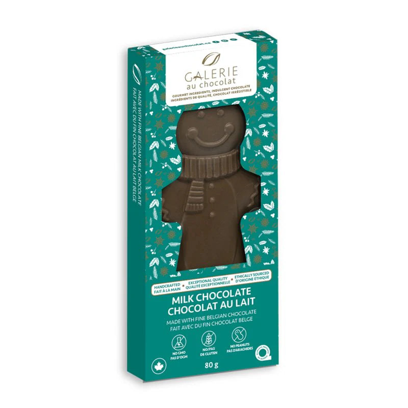 Galerie Au Chocolat | Milk Chocolate Gingerbread Man
