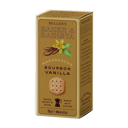 Miller's Baker & Barista | Madagascan Bourbon Vanilla Biscuits