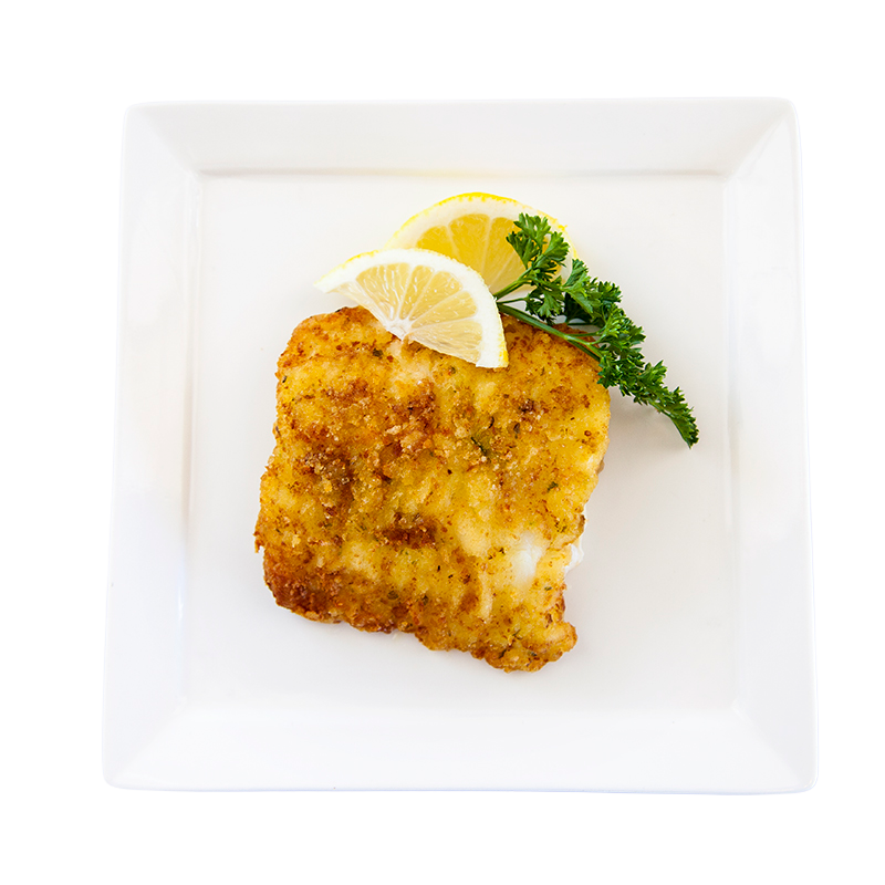 Cod with Potato and Cheese Crust