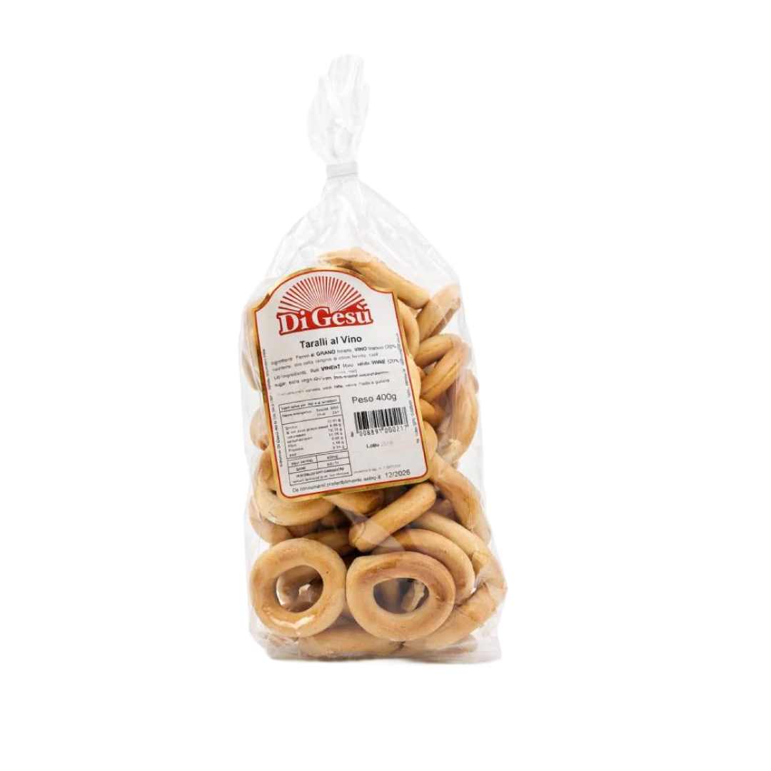 Di Gesù Taralli with Olive Oil 250g Italian crackers