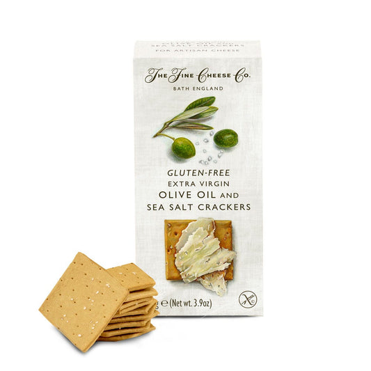 The Fine Cheese Company | Gluten-Free Extra Virgin Olive Oil and Sea Salt Crackers
