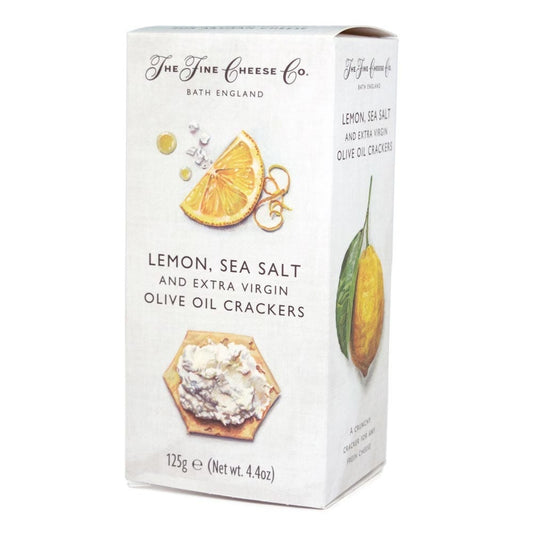 The Fine Cheese Company | Lemon, Sea Salt and Extra Virgin Olive Oil Crackers