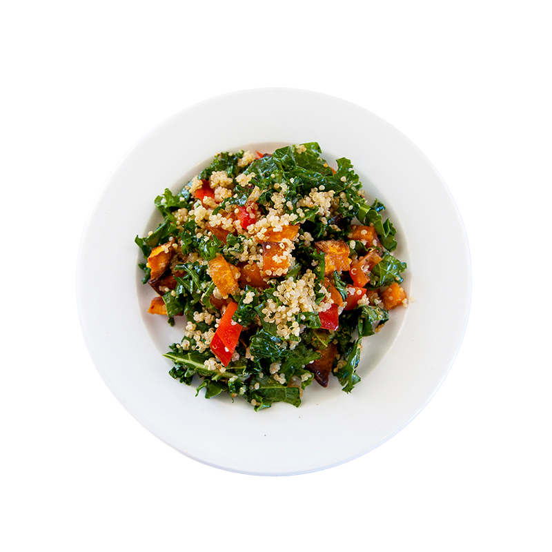 Quinoa Sweet Potato & Kale Salad