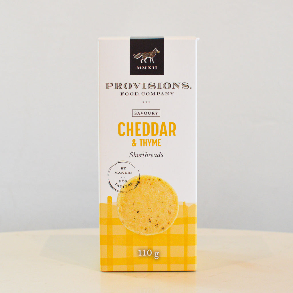 Provisions Food Company - Cheddar & Thyme Shortbreads
