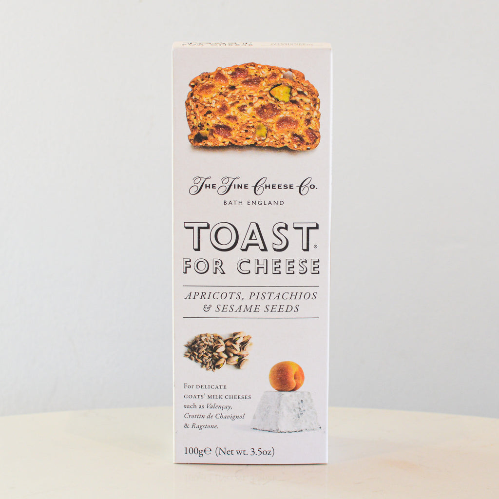 The Fine Cheese Co. - Toast for Cheese Apricots, Pistachios, & Sesame Seeds