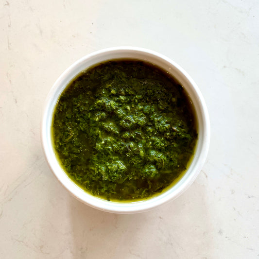 My Mother's Homemade Nut-Free Pesto