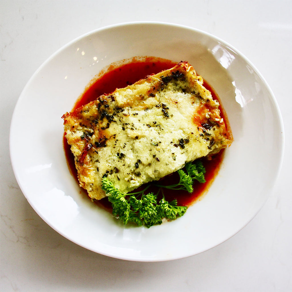 My Mother's Vegetarian Pesto Ricotta Lasagna - Frozen