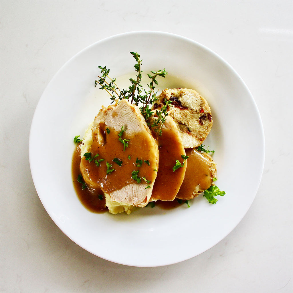 My Mother's Roast Turkey, Gravy & Stuffing - Frozen