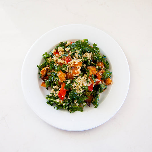 Quinoa Sweet Potato & Kale Salad