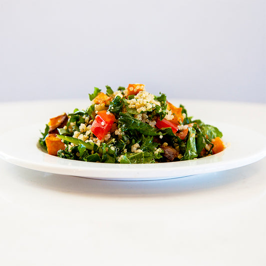 Quinoa Sweet Potato & Kale Salad