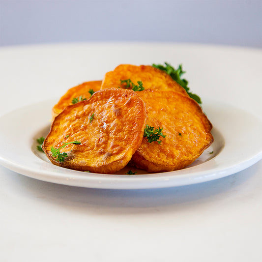 Slow Roasted Sweet Potatoes